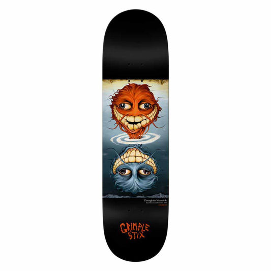 Antihero Skateboard Deck Grimplestix Fine Art Team Multi 8.5"