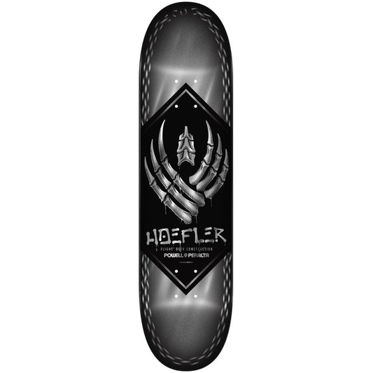 Powell Peralta FLIGHT Kelvin Hoefler Chains Silver Foil Skateboard Deck 8.0"