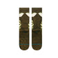 Stance X Gremlins Stripe Gremlins Crew Socks Dark Green Large Uk7-11