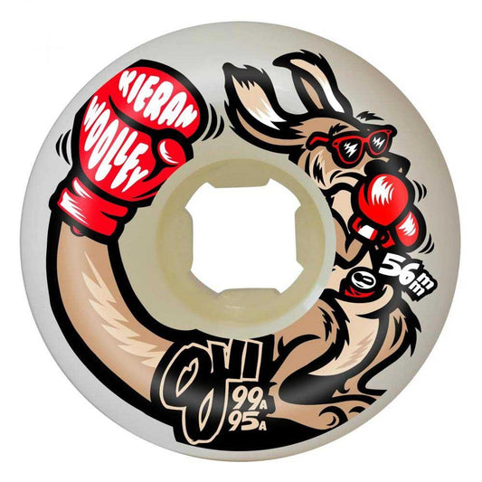 OJ Skateboard Wheels Double Duro Kieran Woolley Roo 99/95A White 56mm