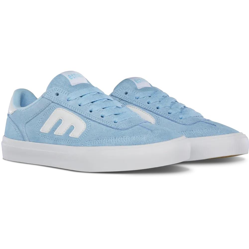 Etnies Locut Vulc X Fos Light Blue Skate Shoes
