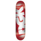 DGK O.G. Logo Skateboard Deck Red 8.06"