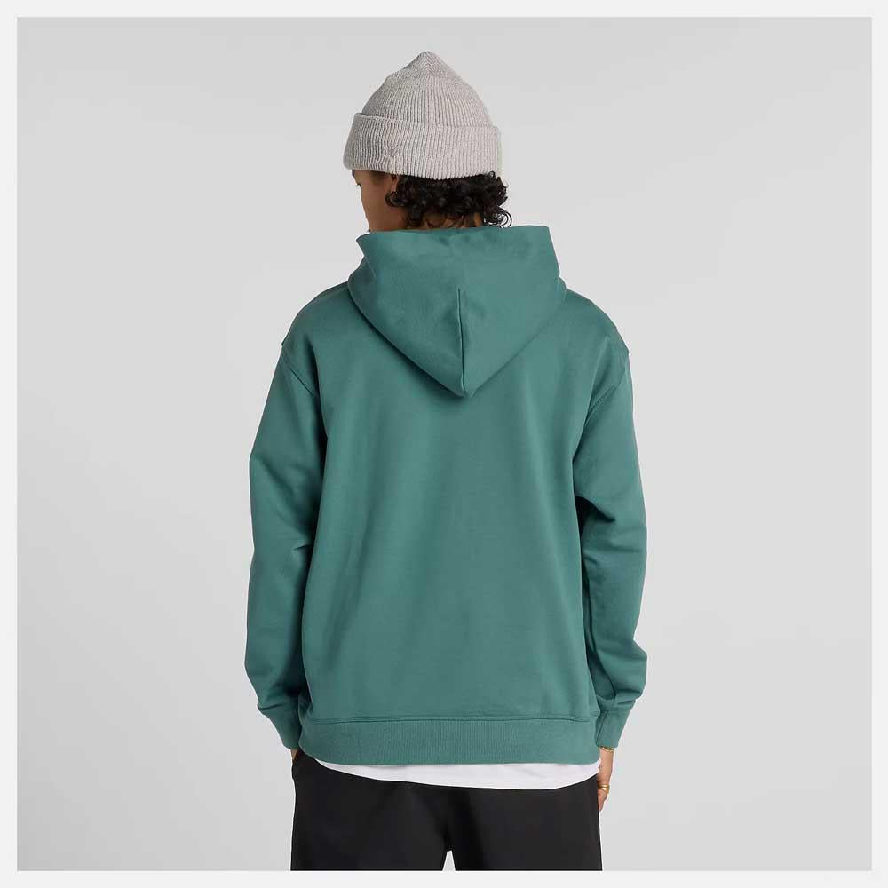 New Balance Numeric Athletic French Terry Hooded Sweatshirt New Spruce Green