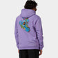 Santa Cruz Roskopp Screaming Five Hooded Sweatshirt Purple Haze