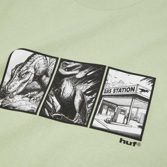 Huf Fossil Fuel Short Sleeve T-Shirt Cucumber
