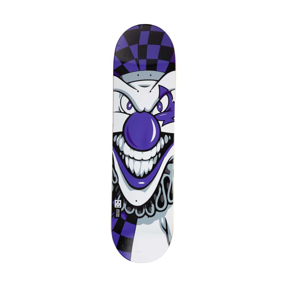 Birdhouse Pro Deck Fletcher Joker White Blue 8.25"
