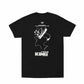 King Skateboards King Rules T-Shirt Black White Red