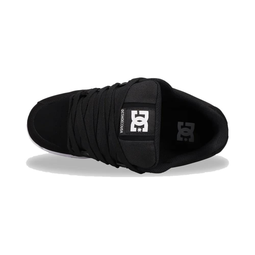 DC Shoe Co Stag Skate Shoes Black Black White