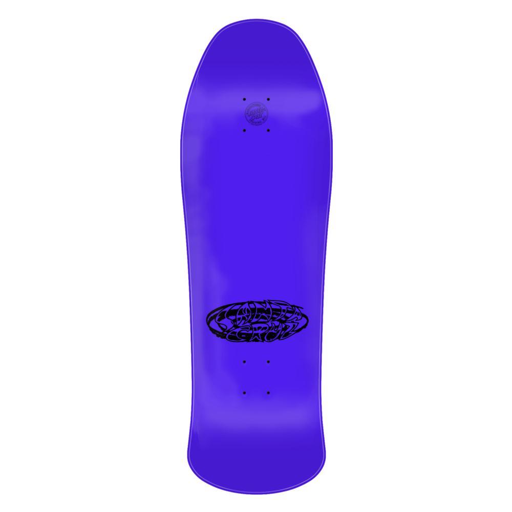 Santa Cruz Skateboard Deck Street Creep Reissue Purple 10"