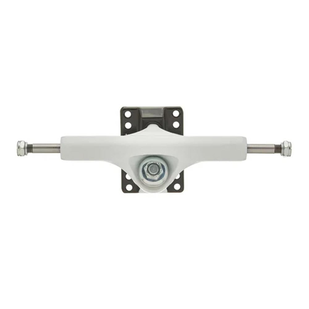 Slappy ST1 Classic Skateboard Trucks 8 Hole Baseplate White Black 9"
