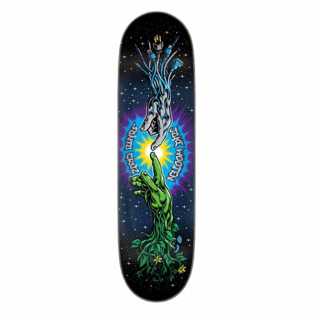 Santa Cruz Skateboard Deck Wooten Contact Pro Multi 8.5"