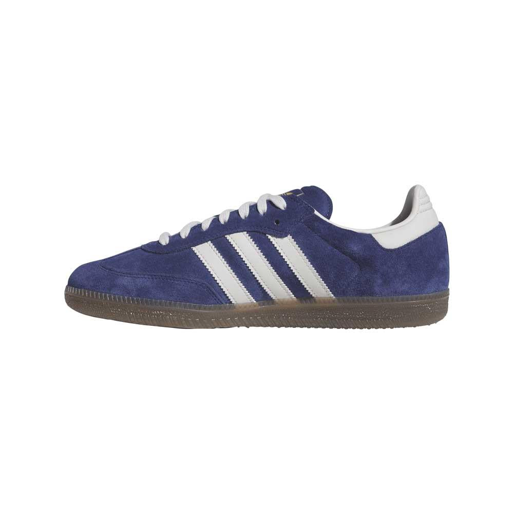 Adidas Skateboarding Samba ADV Dark Blue Grey One Gum Skate Shoes