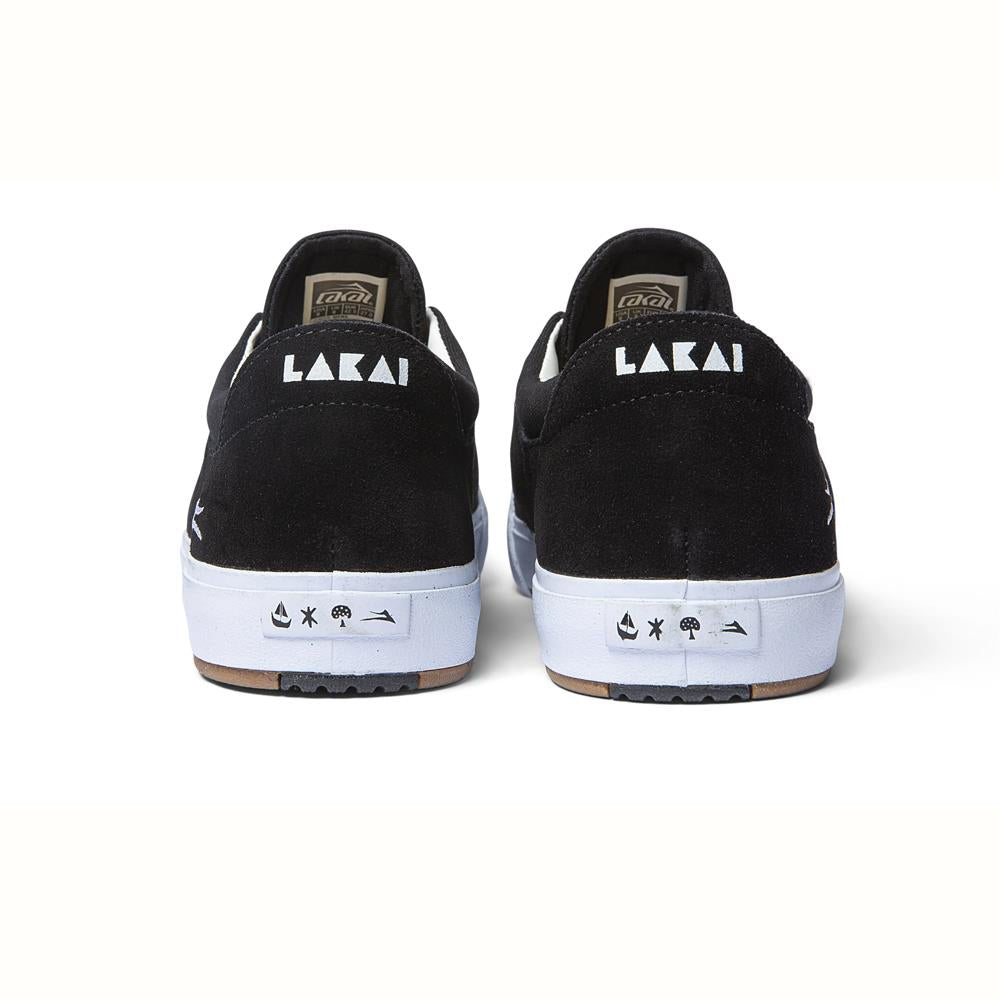 Lakai Jimmy Wilkins Black Suede Skate Shoes