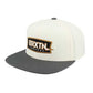 Brixton Lightning Snapback Cap Off White Charcoal One Size