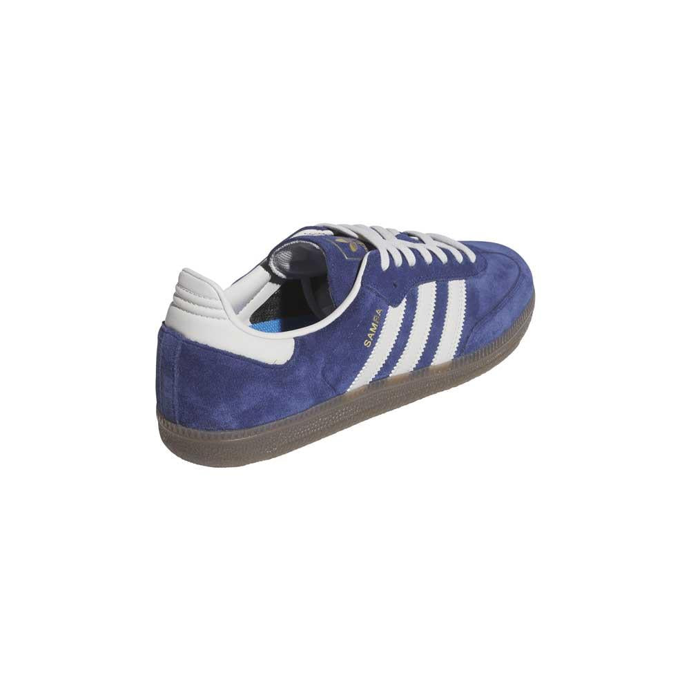 Adidas Skateboarding Samba ADV Dark Blue Grey One Gum Skate Shoes