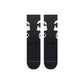 Stance Socks Misfits Beware Crew Black Large