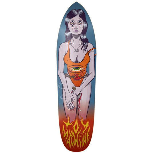 Toy Machine 'Halloween Girl' Skateboard Deck 8.88"