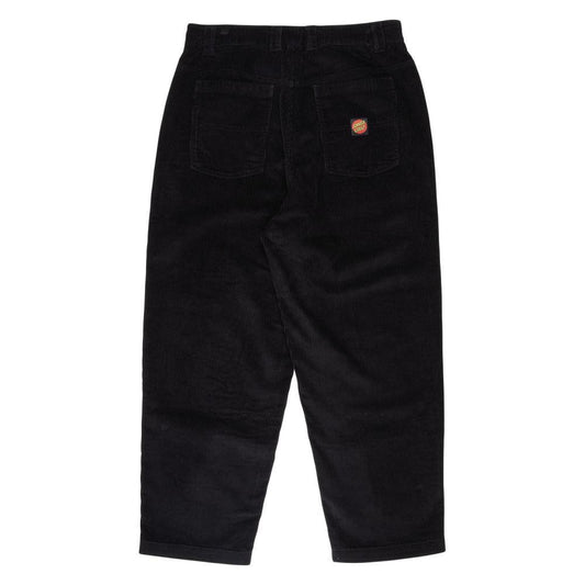 Santa Cruz Pant Big Pants Black Corduroy