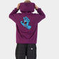 Santa Cruz Screaming Hand Chest Hooded Sweatshirt Fresh Purple