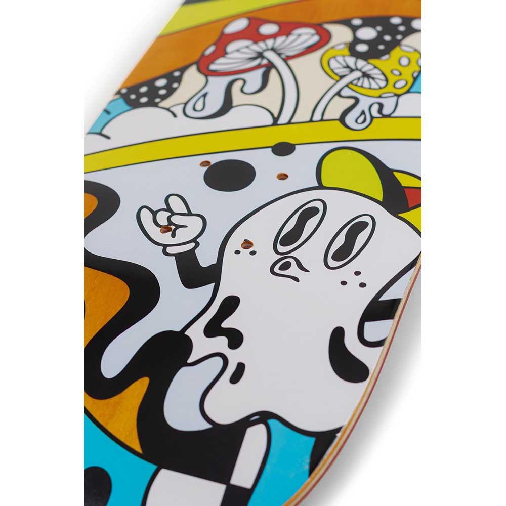 Enuff Designer Skateboard Deck Meltworld Confused 8"