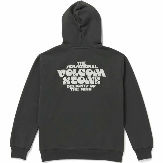 Volcom Earth Tripper Pullover Sweatshirt Stealth Grey