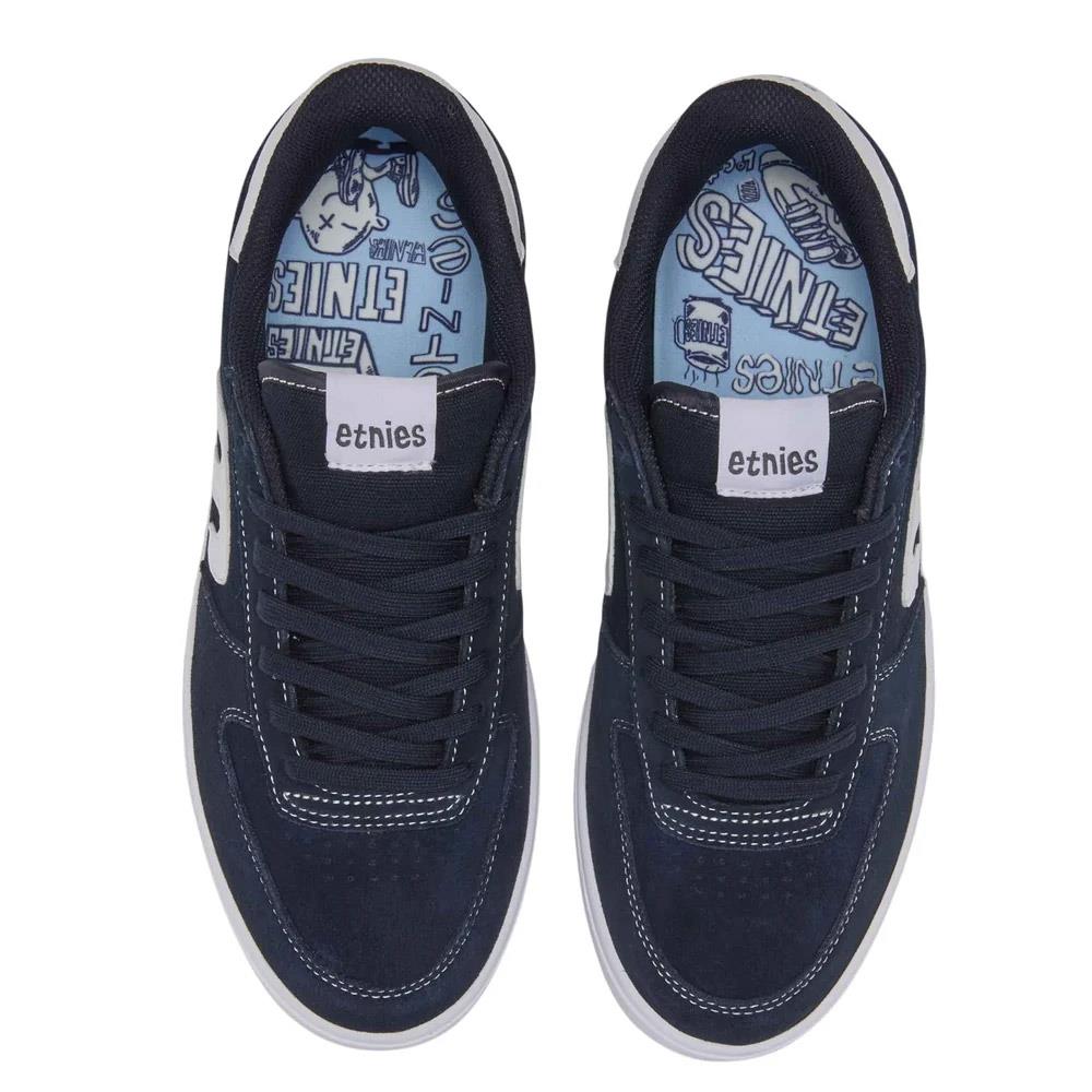 Etnies Emerson X Fos Navy White Skate Shoes