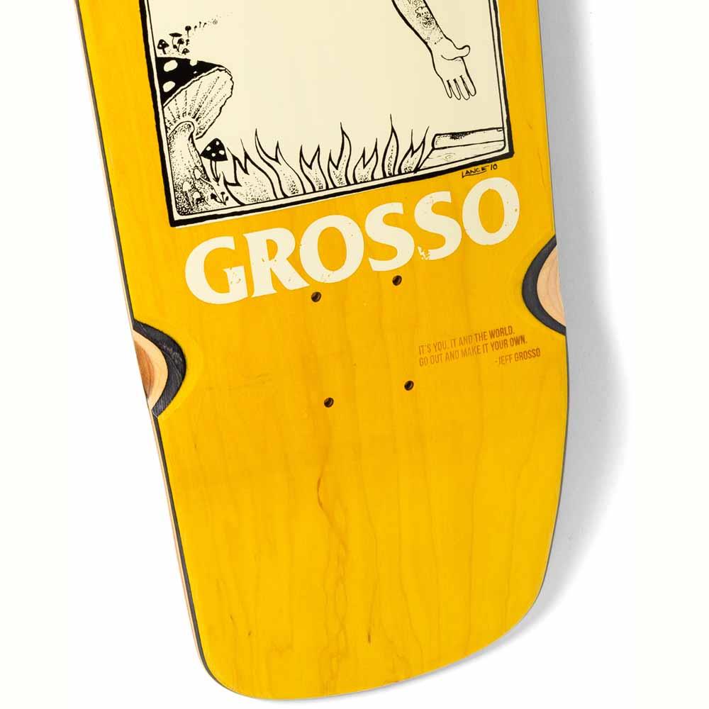 Antihero Skateboard Deck Skate Shop Day 25 Grosso Hand Plant Wheel Wells Fade Stain 9.25"