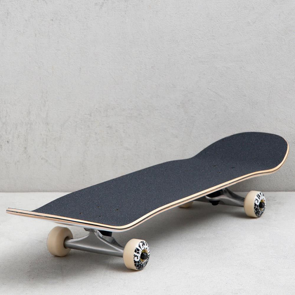 Cliché Handwritten Factory Complete Skateboard White Black 8''