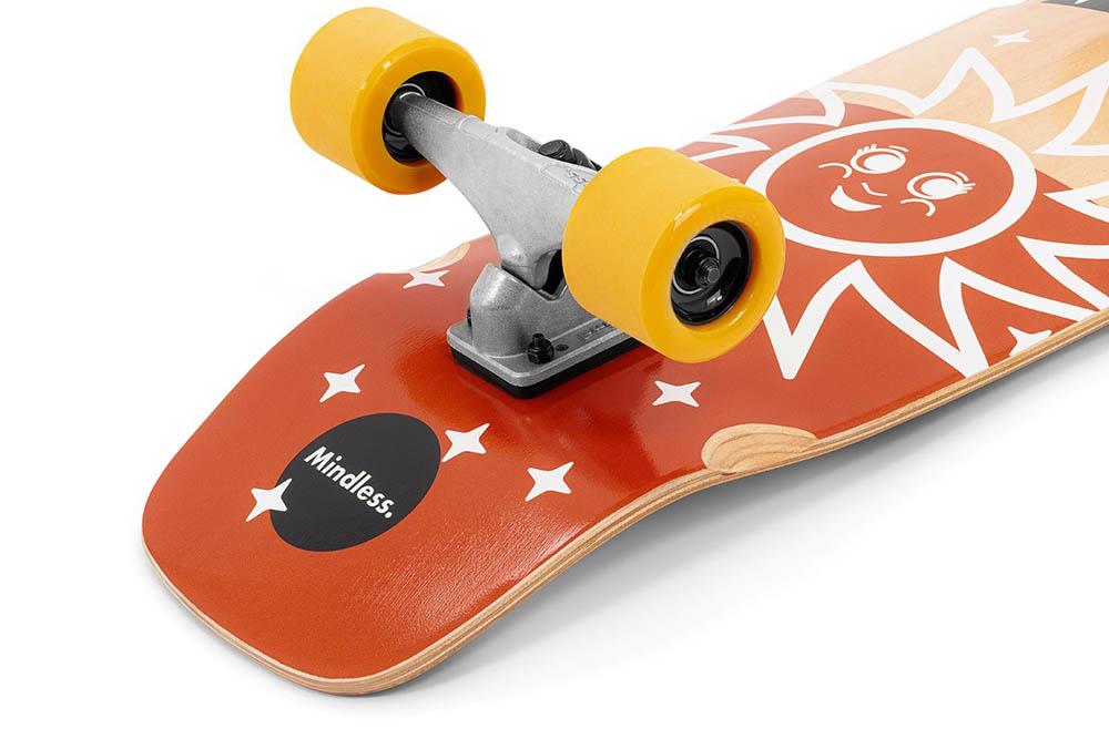 Mindless Soul Surf Skate Complete Skateboard Brown 29.5 x 9.75''