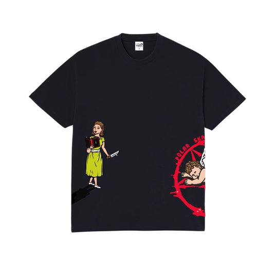Polar Skateboards Sacrifice 2 T-Shirt Black