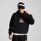 Huf Chaos Pullover Hooded Sweatshirt Black