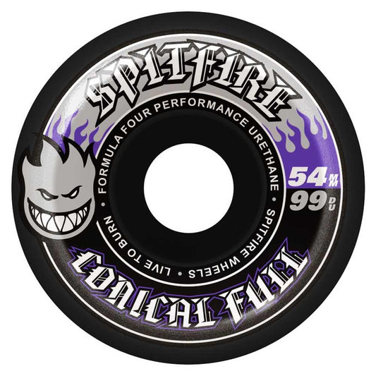 Spitfire Formula Four Skateboard Wheels Team Color Pack Conical Full 99 54mm
