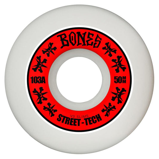 Bones Skateboard Wheels STF 50mm 103A V3 Slim SP26