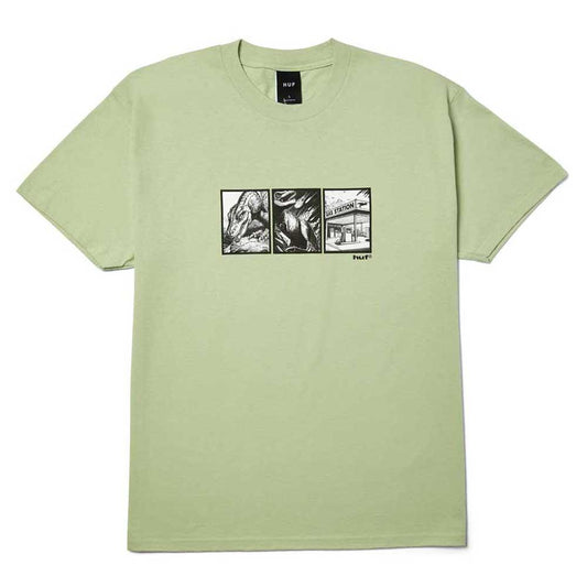 Huf Fossil Fuel Short Sleeve T-Shirt Cucumber
