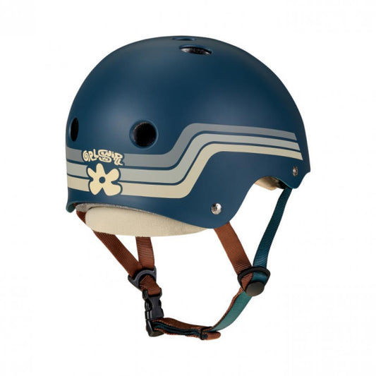 Triple Eight Helmet x Grl Swrl Deep Cover Blue Grey
