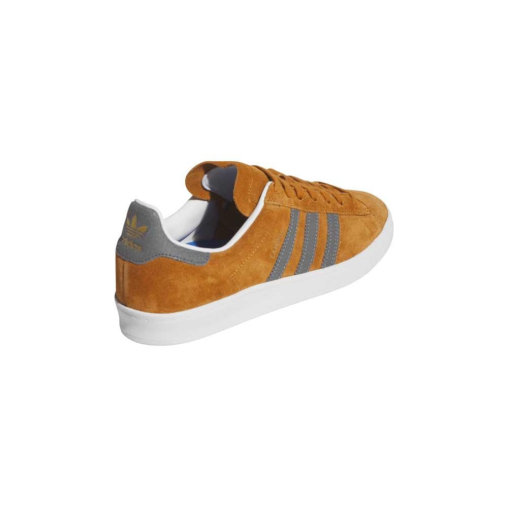 Adidas Skateboarding Campus ADV Rustic Orange Grey Four Cloud White Skate Shoes