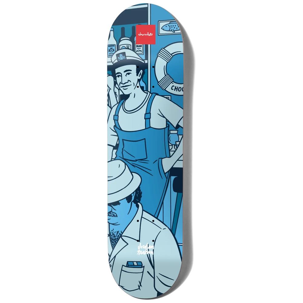 Chocolate Skateboard Deck Bar Series III Jordan Trahan 8.25"