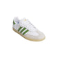 Adidas Skateboarding Samba ADV Cloud White Crew Green Gum Skate Shoes