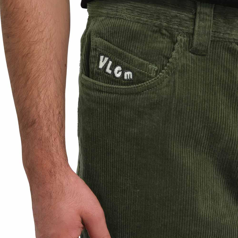 Volcom Skate Vitals L Modown Relaxed Pant 5 Pocket Green