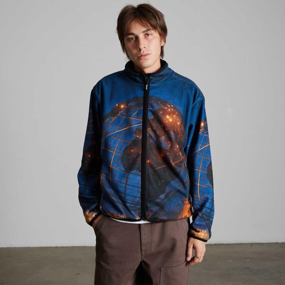Huf Flushing Polar Fleece Jacket Multi