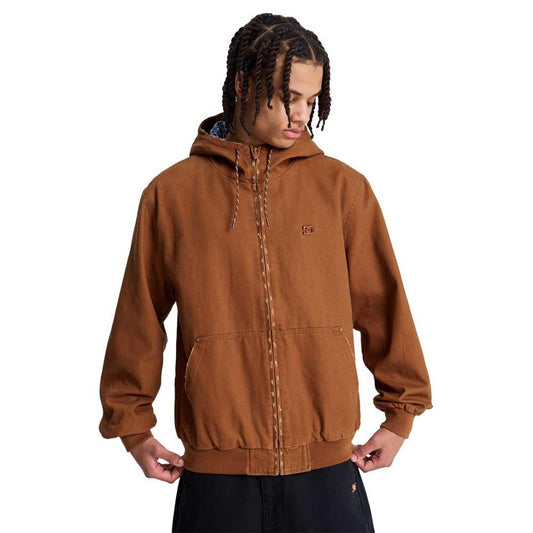 DC Shoe Co Garage Hooded Jacket Toffee