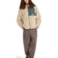 Element Wolfe Sherpa Reversible Sherpa Jacket Oat Milk Beige