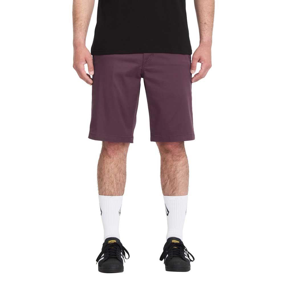 Volcom Frickin Modern Stretch Shorts 21 Pistol Punch