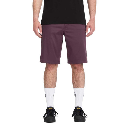 Volcom Frickin Modern Stretch Shorts 21 Pistol Punch