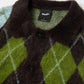 Huf Cooper Mohair Sweater Dark Brown