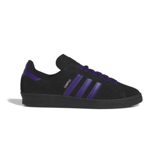 Adidas Campus ADV Collegiate Purple Core Black Silver Metallic Skate Shoes