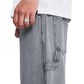 DC Shoe Co Baggy Denim Carpenter Pant Medium Grey