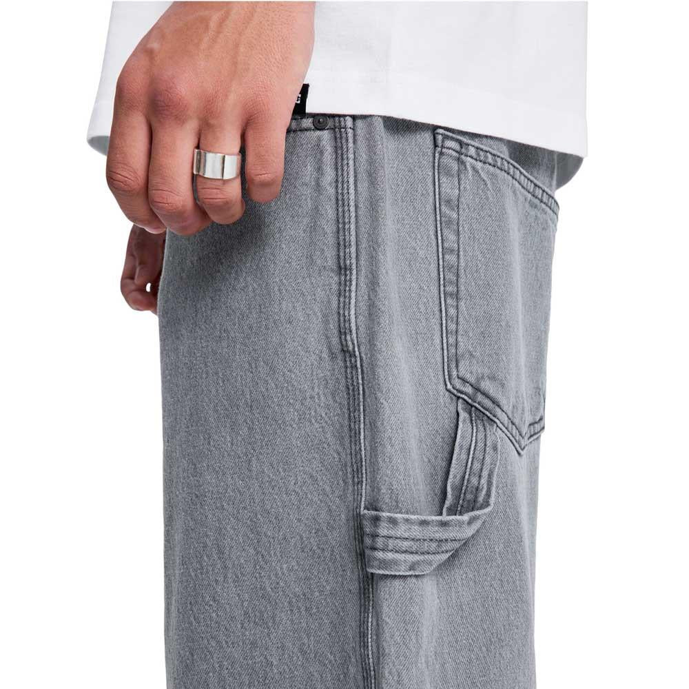 DC Shoe Co Baggy Denim Carpenter Pant Medium Grey