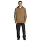 RVCA Palm Grove Hooded Sweatshirt Basic Fleece Coyote