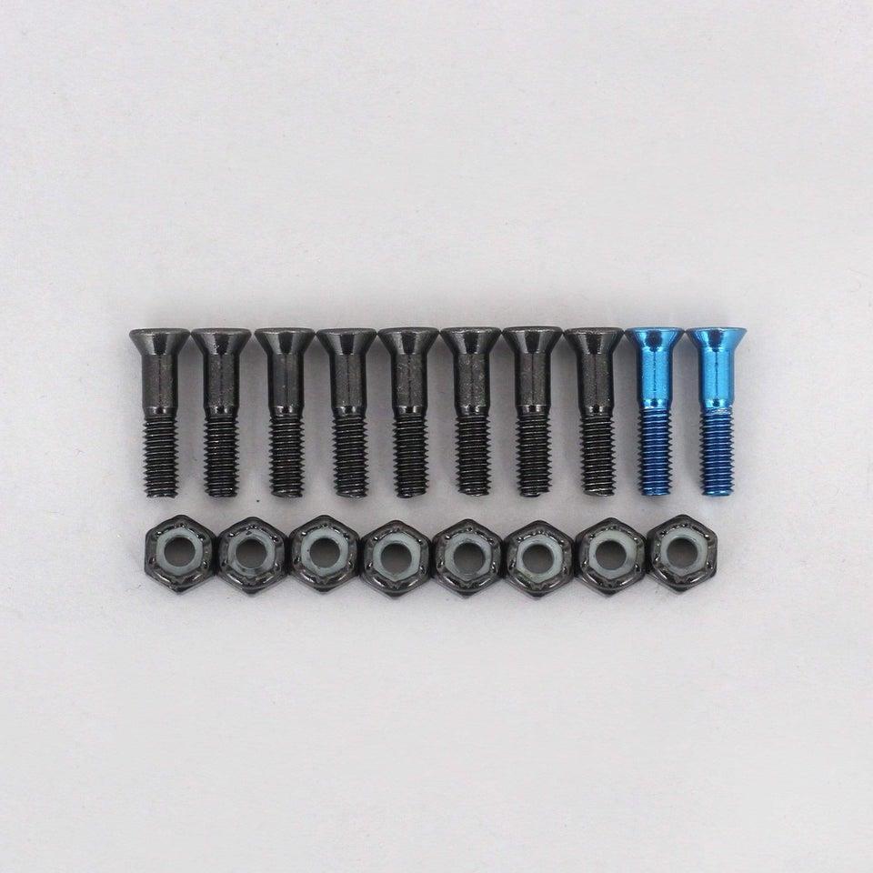 Thunder Phillips Skateboard Bolts Black Blue 7/8"